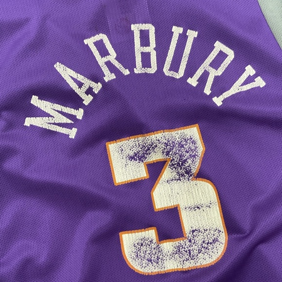 Champion Phoenix Sun Marbury Jersey - M - Picture 6 of 8